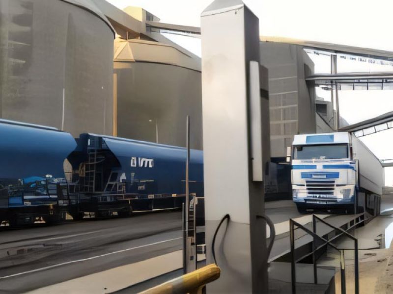 DÉCHARGEMENT CAMION, RÉCEPTION AUTOMATIQUE DES MARCHANDISES PAR RFID